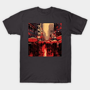 Hard Rain - Design 1 T-Shirt